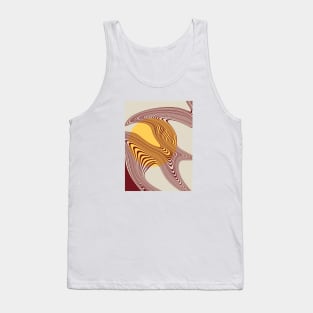 Sun Waves | Artwork by Julia Healy Tank Top